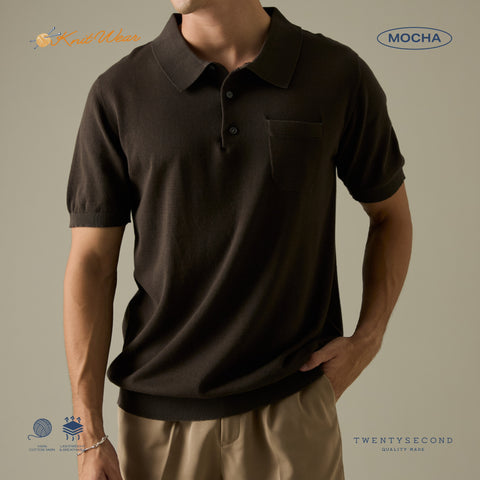 BART SHORT SLEEVES SHIRT - BROWN