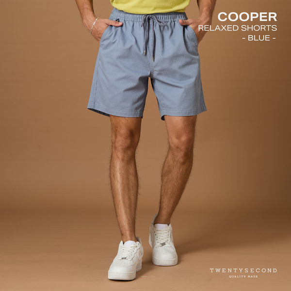 COOPER RELAXED SHORTS - BLUE (Extra Shorts)