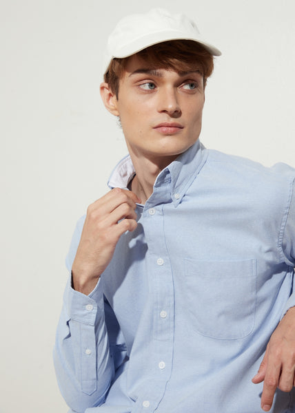 HARPER OXFORD SHIRT - BLUE