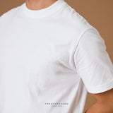 THE NEW SUPER SOFT COTTON TEE - WHITE