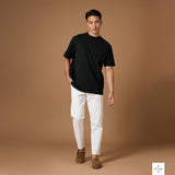 THE NEW SUPER SOFT COTTON TEE - BLACK