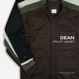 DEAN UTILITY JACKET - BROWN