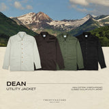 DEAN UTILITY JACKET - BROWN