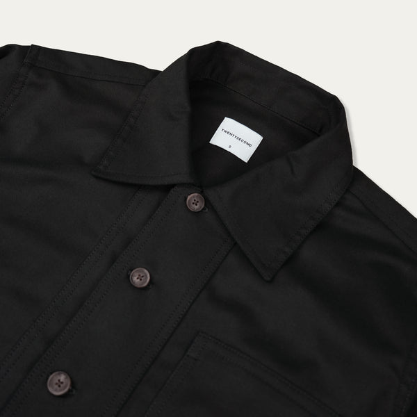 DEAN UTILITY JACKET - BLACK