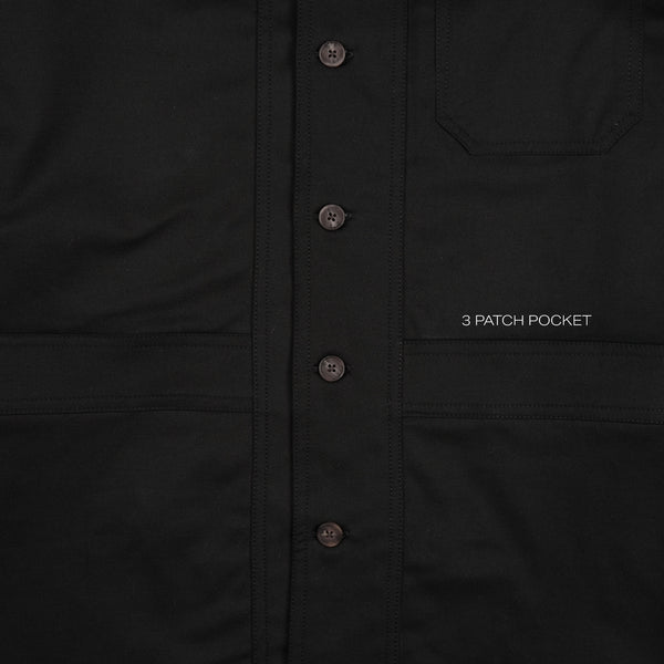 DEAN UTILITY JACKET - BLACK