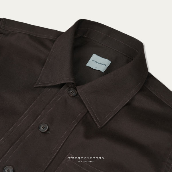 DEAN UTILITY JACKET - BROWN