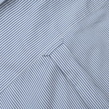 WRINKLE FREE BTD DRESS SHIRT - DARK BLUE STRIPE (Slim Fit)