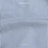 WRINKLE FREE BTD DRESS SHIRT - DARK BLUE STRIPE (Slim Fit)