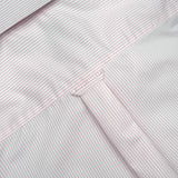 WRINKLE FREE BTD DRESS SHIRT - PINK STRIPE (Slim Fit)