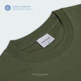 RELAXCOOL SEAMLESS OVERSIZED TEE-OLIVE