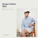 HARPER OXFORD SHIRT - BLUE