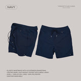 BOB NYLON SHORTS - NAVY