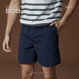 BOB NYLON SHORTS - NAVY