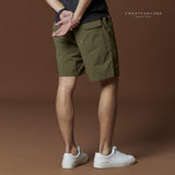 BOB NYLON SHORTS - OLIVE