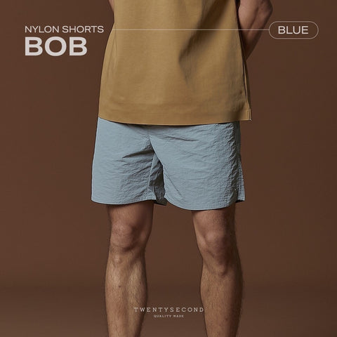 BOB NYLON SHORTS - BLUE