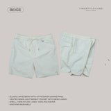 BOB NYLON SHORTS - BEIGE