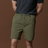 BOB NYLON SHORTS - OLIVE