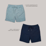 BOB NYLON SHORTS - BLUE