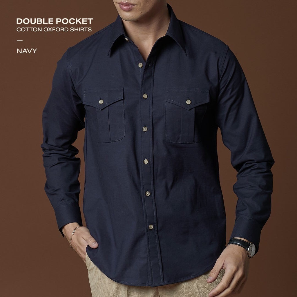 DOUBLE POCKETS - NAVY