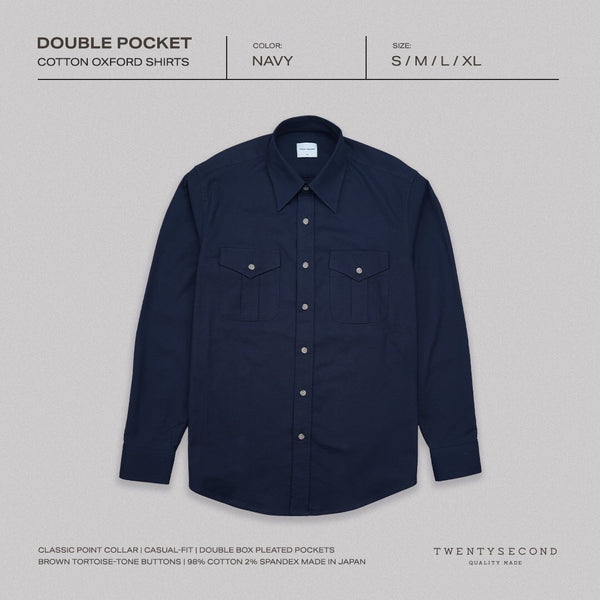 DOUBLE POCKETS - NAVY