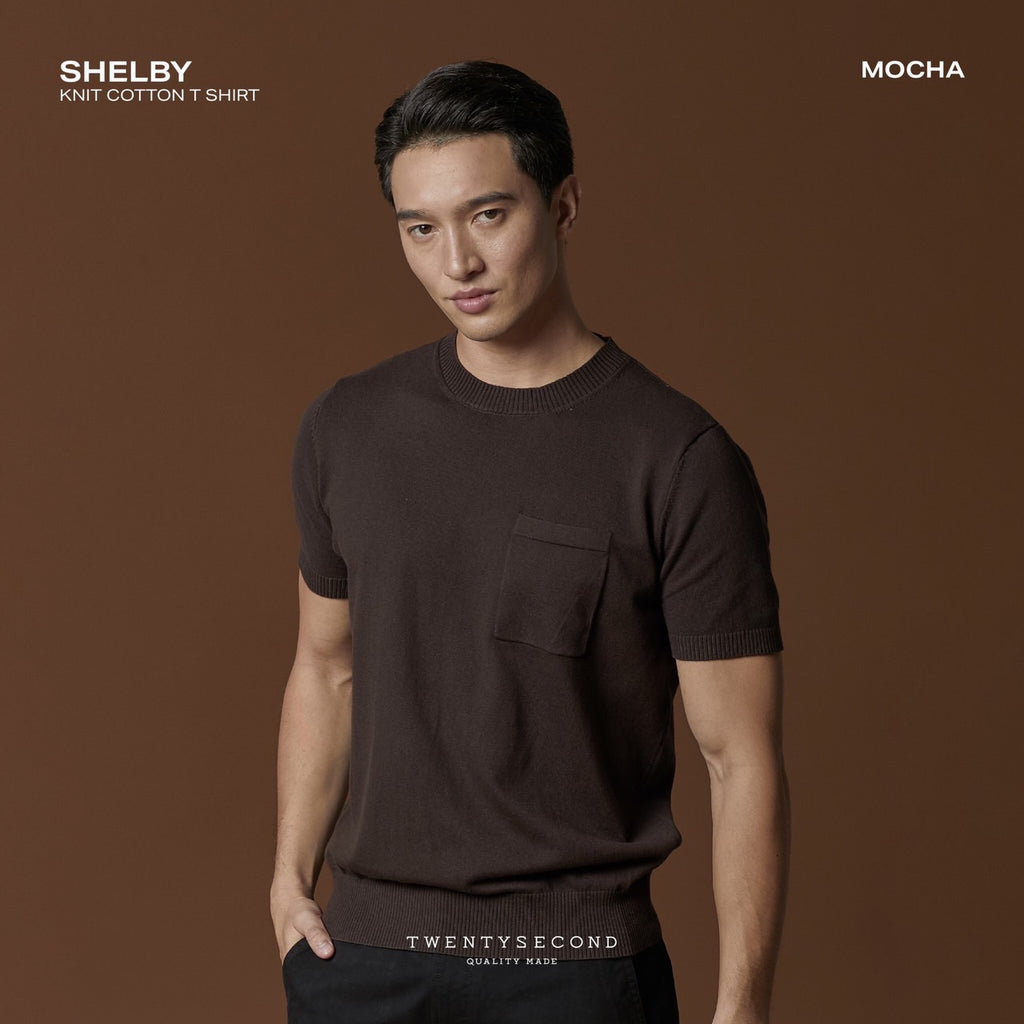 TEE SHELBY KNIT - MOCHA