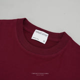 THE NEW SUPER SOFT COTTON TEE - MAROON