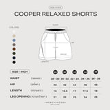 COOPER RELAXED SHORTS - BRICK (Extra Shorts)