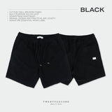 COOPER RELAXED SHORTS - BLACK (Extra Shorts)