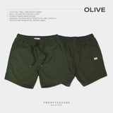 COOPER RELAXED SHORTS - OLIVE (Extra Shorts)