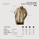 PEYTON LINEN SHIRT - OLIVE