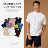 SUPER SOFT COTTON TEE ll - BLUE