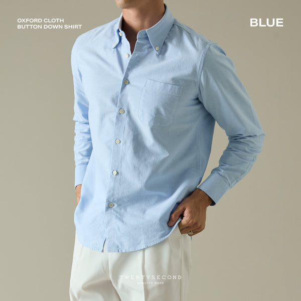 OCBD OXFORD SHIRT - BLUE