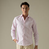 WRINKLE FREE DRESS SHIRT - PINK (Slim Fit)