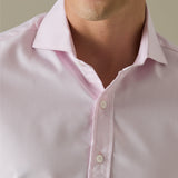 WRINKLE FREE DRESS SHIRT - PINK (Slim Fit)