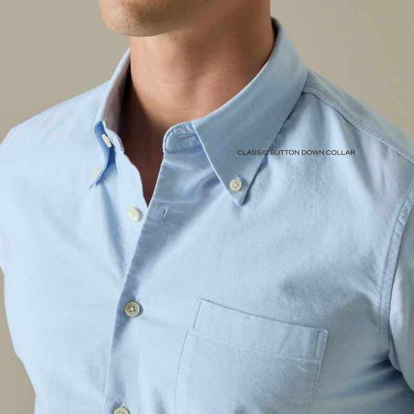 OCBD OXFORD SHIRT - BLUE