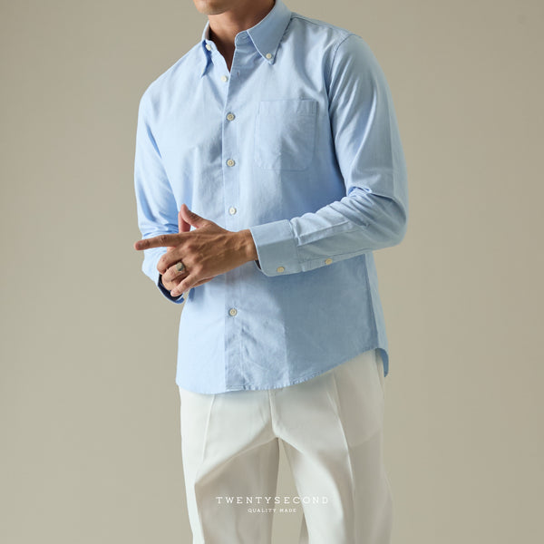 OCBD OXFORD SHIRT - BLUE