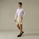 WRINKLE FREE DRESS SHIRT - PINK (Slim Fit)