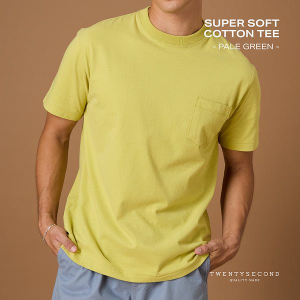 SUPER SOFT COTTON TEE ll - GREEN