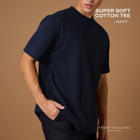 SUPER SOFT COTTON TEE ll - BLACK