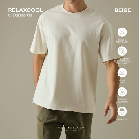 NYLON UTILITY TEE - GREY (Relaxed fit)